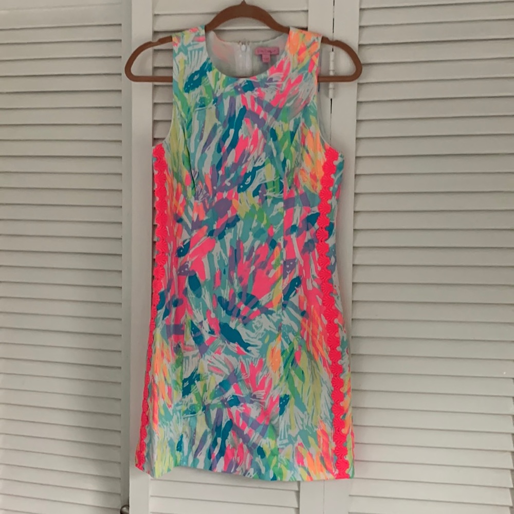 Lilly Pulitzer Rainbow Shift Dress